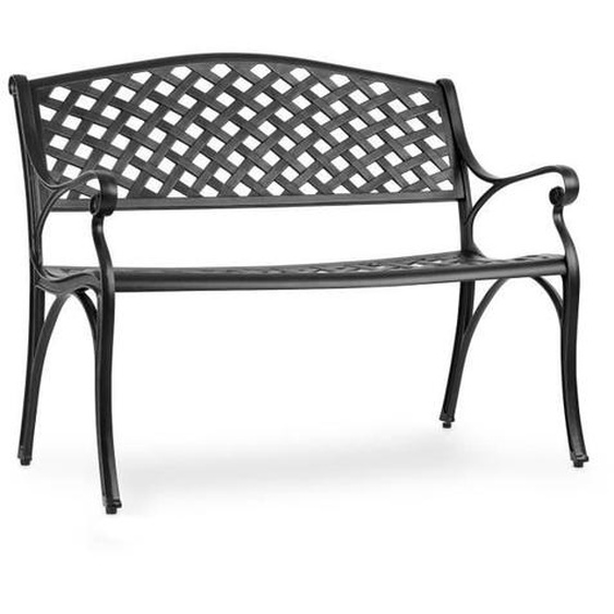 Banc dextérieur Blumfeldt 2 places en fonte aluminium résistant aux intempéries