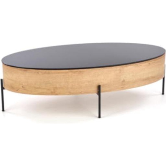 Banc moderne avec rangement sous le plateau pour le salon Zenga