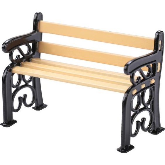 Banc pour maison de poupée,Banc de jardin 1/12,Chaise banc 1/12,Chaise banc pour poupée,Chaise Douhouse