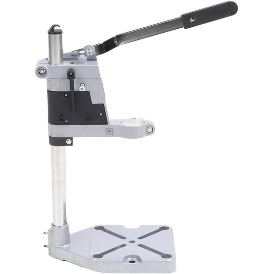 Bancs Support de perçage, alliage daluminium, profondeur de perçage maximale 60 mm, dimensions de la base 200 mm x 150 mm, hauteur de la colonne 600 mm, convient à divers outils électriques