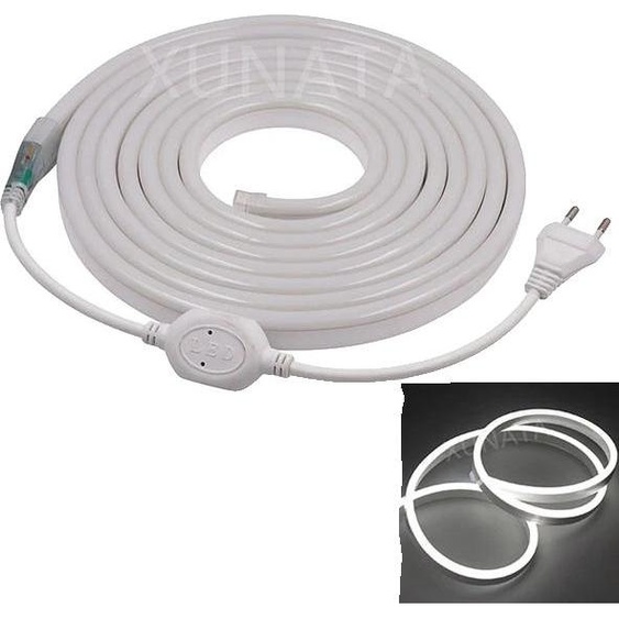 Bande LED néon, spectre de couleurs RVB, conception étanche, BLANC-a, 20 m