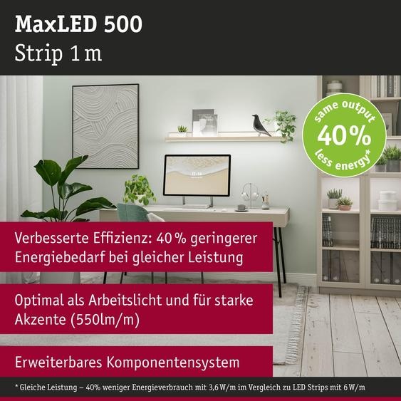 Paulmann MaxLED 500 : Bande de LED neutre, vendue à lunité