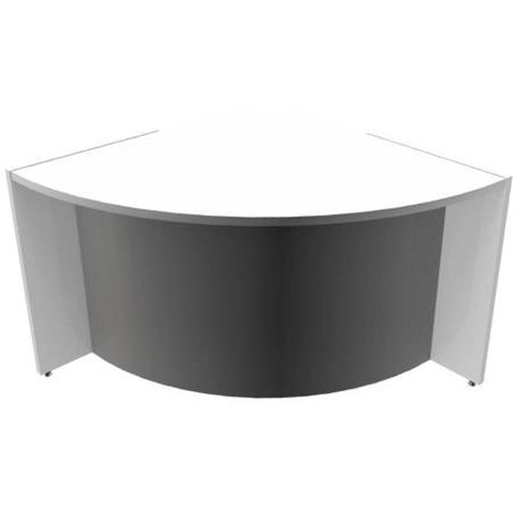 Banque daccueil Angle Biospace - H. 72 cm Blanc