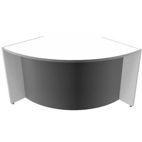Banque daccueil Angle Biospace - H. 72 cm Blanc