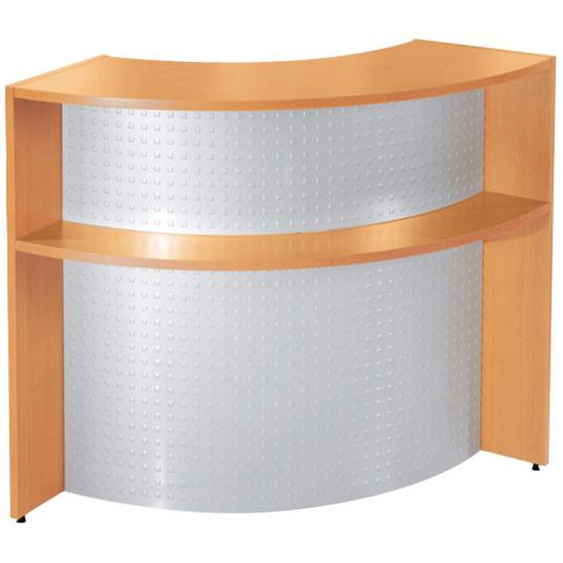 Banque daccueil Angle Biospace - Hêtre - H.110 x P. 86 cm