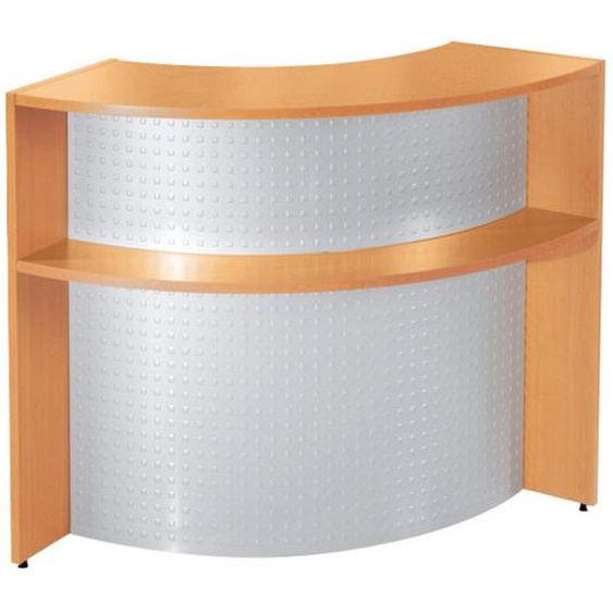 Banque daccueil Angle Biospace - Hêtre - H.110 x P. 86 cm