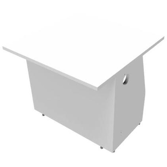 Banque daccueil Biospace - H. 72 cm Blanc