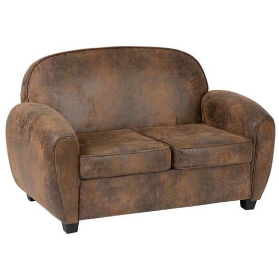 Banquette - ATMOSPHERA - Stanis - 2 places - Simili - Marron - Confortable et élégante