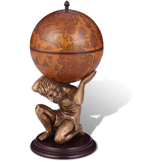 Bar sous forme de globe Atlas 42 x 42 x 85 cm