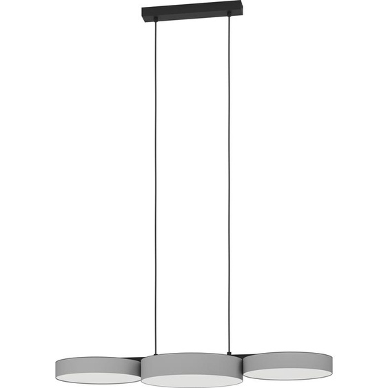 BARBANO-Z Suspension Lampe à suspendre Lampe à suspendre - L82 x L30 x H110 cm - noir - 3X7,5W incl. - IP20