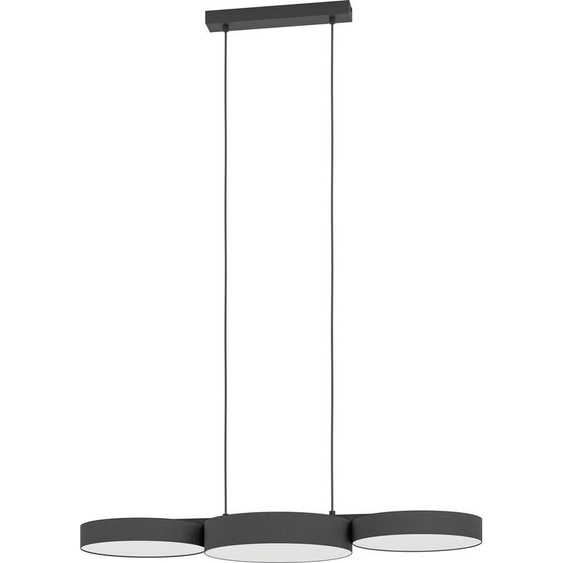 BARBANO-Z Suspension Lampe à suspendre Lampe à suspendre - L82 x L30 x H110 cm - noir - 3X7,5W incl. - IP20