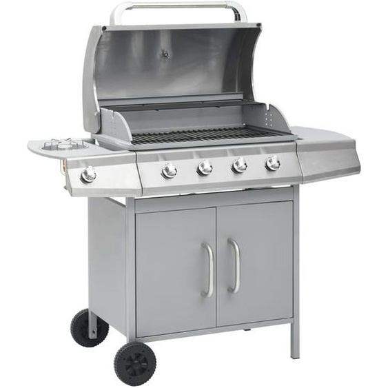 MOUNTAIN GRILLERS Support Rôtir Canette Inox - Grille BBQ Four Fumoir -  Lave-vaisselle - 4 Piques Légumes, Multi