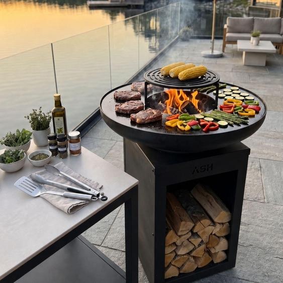 Barbecue ASH Brasa noir