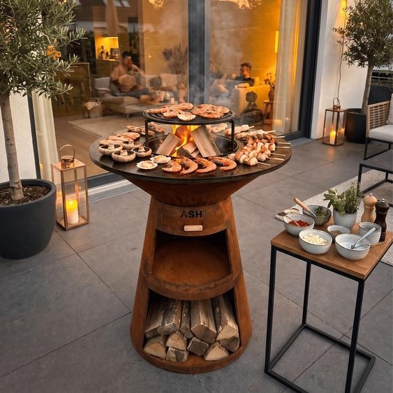 Barbecue ASH Orion Plancha en acier Corten (kopie)