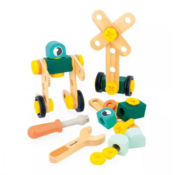 Baril Bricokids 50 Pièces Jaune