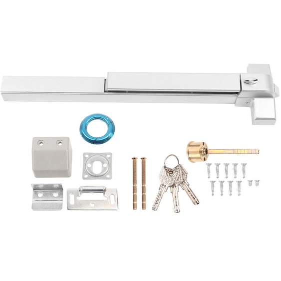 Barre anti-panique de 65 cm, dispositif de sortie anti-panique, acier inoxydable 304, poignée durgence commerciale pour hôtels, écoles