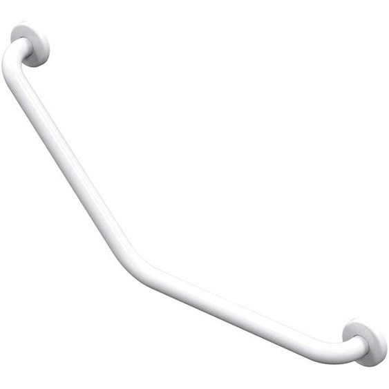 Barre dappui en acier inoxydable recouvert depoxy droite 600mm - AKW - 01242WH