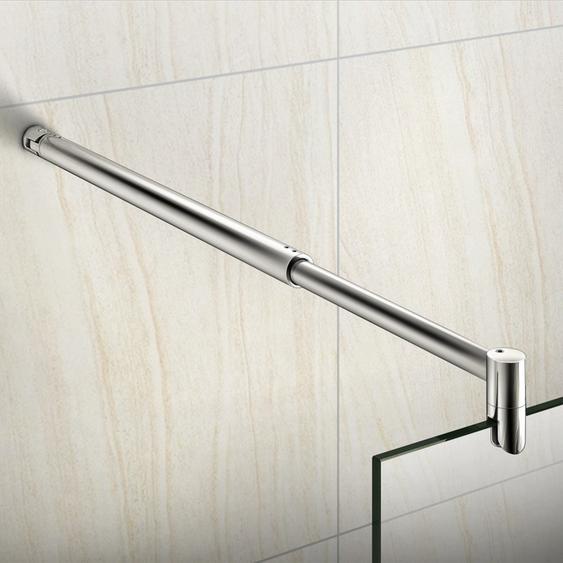 Aica Sanitaire - Barre de fixation extensible 700-1200mm barre de stabilisation en cylindrique la pince tourne 360degréspour toutes les parois de
