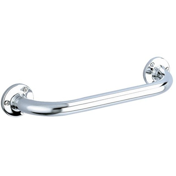 Barre de maintien droite PMR ECO brillant en inox 300 mm DELABIE 530