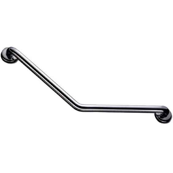 Barre de relèvement coudée 135° en inox poli D32 265 x 265 mm pour PMR AKW 1265