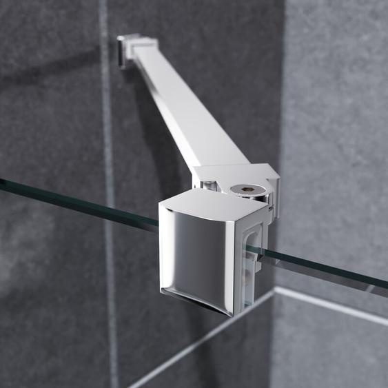 Barre de stabilisation de verre en acier inoxydable 1000 mm pour porte de douche humide, cabine de douche - Sirhona