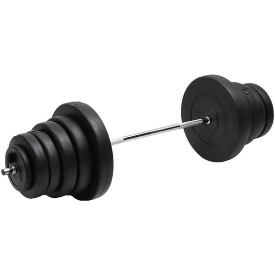 Barre dhaltères avec plaques 90 kg