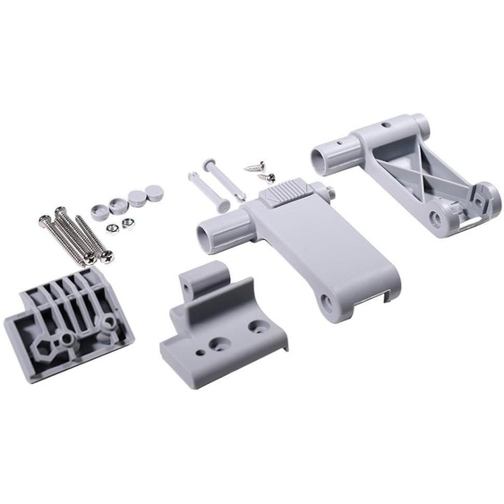 Barre douverture pour fenêtre de toit, ensemble de leviers et de supports, gris, pour installation en neuf ou en remplacement