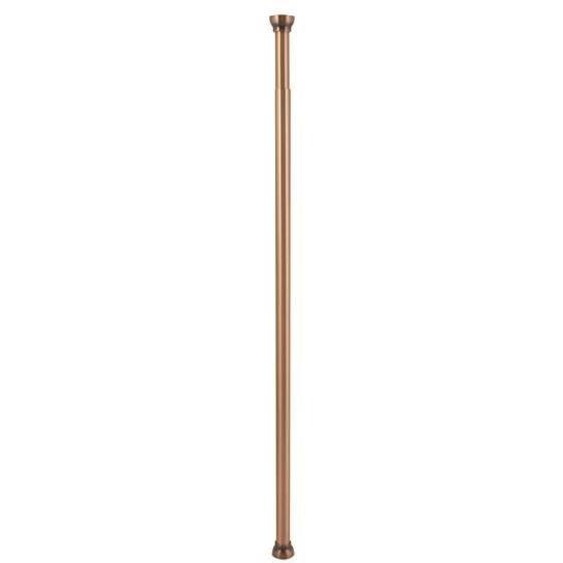Barre rideau de douche - SPIRELLA - KRETA - Aluminium - Extensible - Cooper