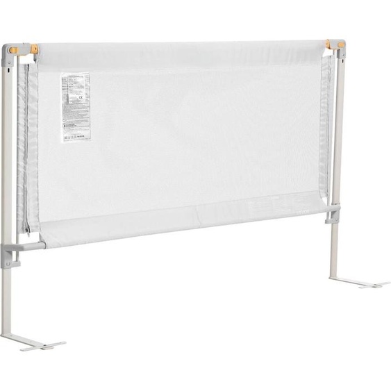 Barrière de lit pour enfant en bas âge, 3 pièces, barrière de sécurité pour lit enfant avec tube en fer renforcé et tissu Oxford, barrière latérale réglable en hauteur, barrière de sécurité portable pour lit king size, 3 côtés, gris