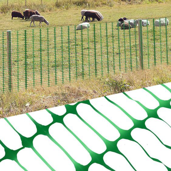 Barrière de signalisation 1x50m, Balisage de chantier et balisage plastique, Vert
