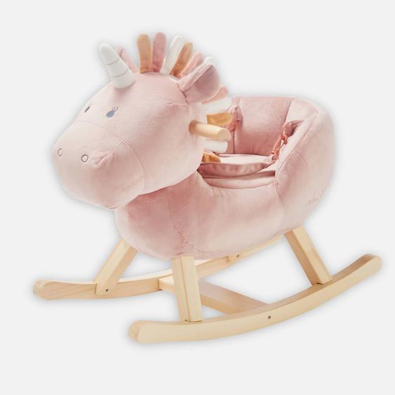 Bascule Pour Bébé - Lina La Licorne Rose