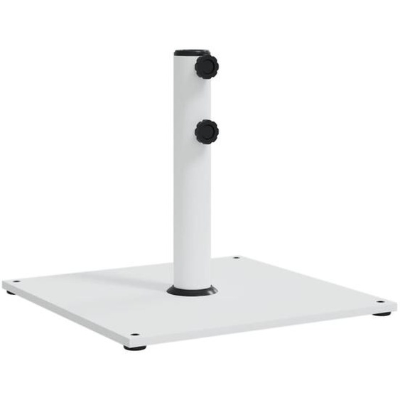 Base de parasol pour mâts Ø32/38/48 mm 17 kg carré