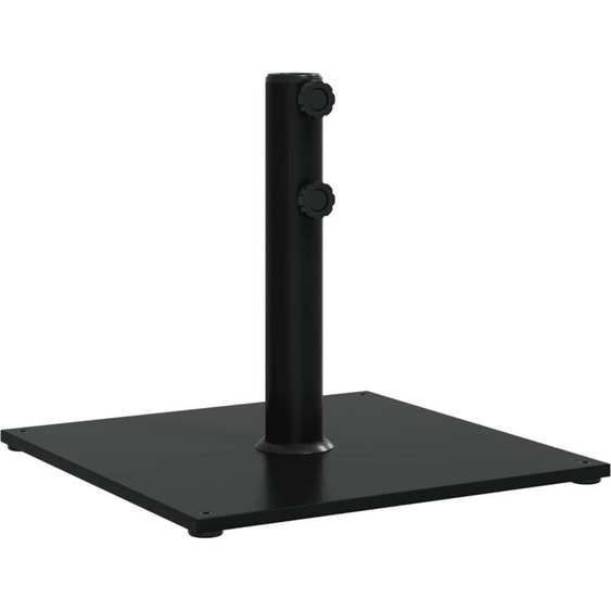 Base de parasol pour mâts Ø32/38/48 mm 17 kg carré