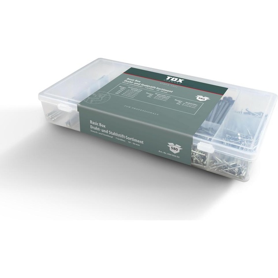 TOX 09490204 TOX Nägel-Sortiment BASIC 580 tlg.