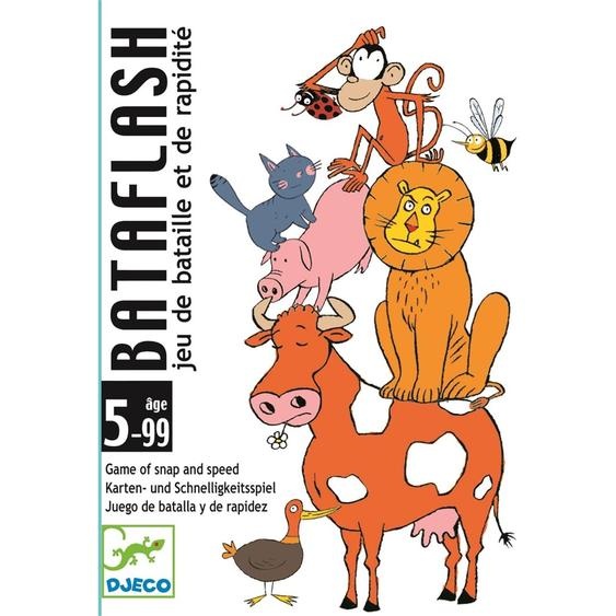 Bataflash Jeu De Bataille Et De Rapidité Multicolore