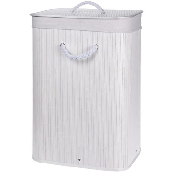 Bathroom Solutions Panier à linge pliable Blanc