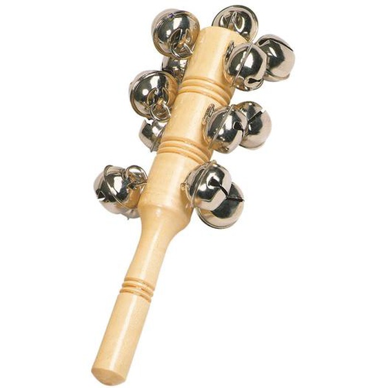 Bâton Avec 13 Clochettes Beige
