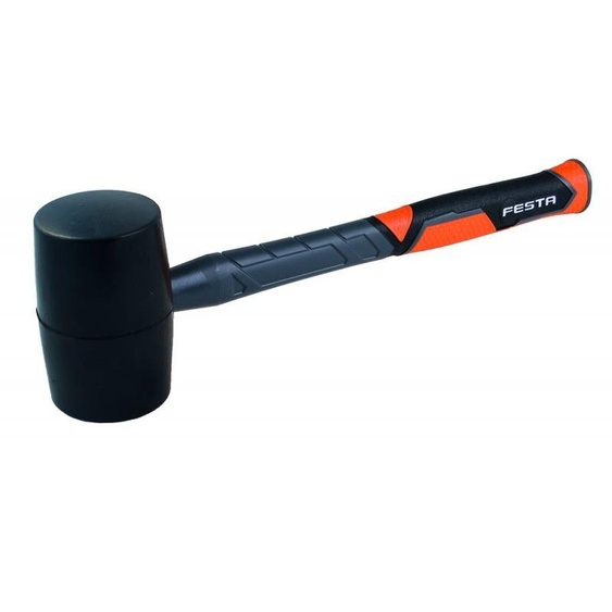 Bâton en caoutchouc FESTA 90mm 37cm manche FIBERGLASS