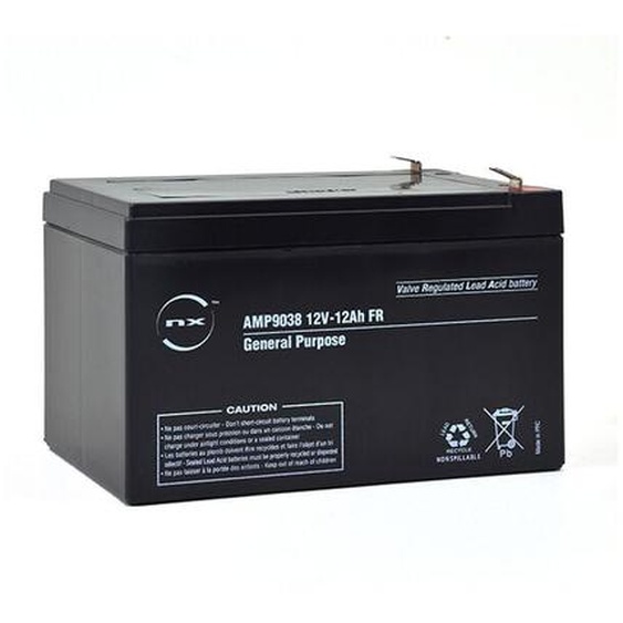 Batterie FULBAT FP12-12 / FP12-12FR 12V 12Ah - Etanche et sans entretien