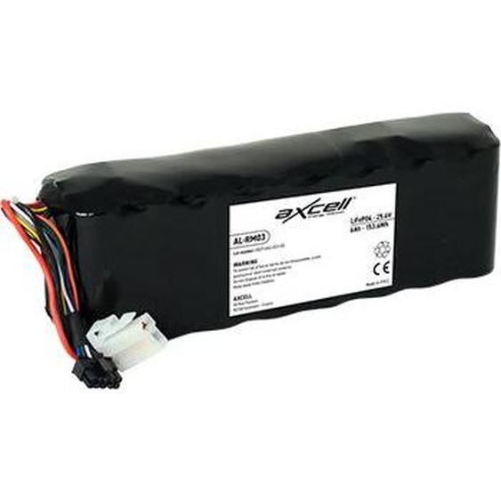 Batterie LiFePO4 25,6 V - 6,0 Ah - 76,8 Wh Adaptable pour les robots Robomow modèles RS612, RS622, RS635 - Wolf-Garten modèles RS1000, R