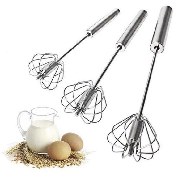 Batteur à ufs semi-automatique en acier de 10 pouces, batteur à ufs, mixeur, ballon