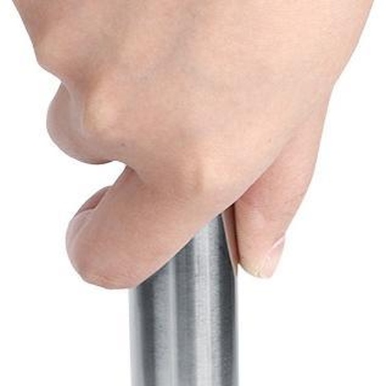 Batteur à ufs semi-automatique en acier inoxydable pour la maison, mixeur à crème, ustensile de cuisine, 34 x 7 cm
