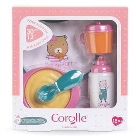 Bb30 Petit coffret repas Ours rose