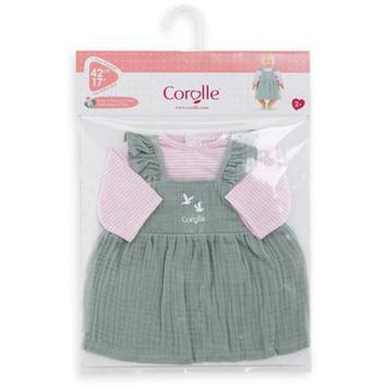 Bb42 robe a volants + t-shirt bords de loire