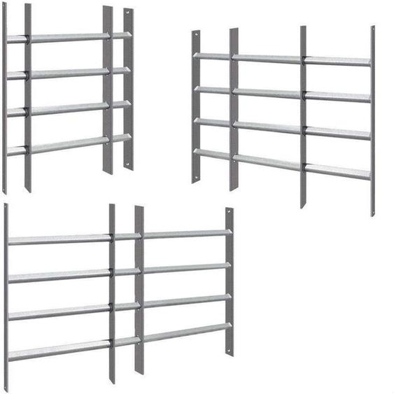 Bc-elec - AWB-602 Grille de fenêtre extensible, grille de défense pour fenêtre, grille de sécurité 60x70 à 105cm
