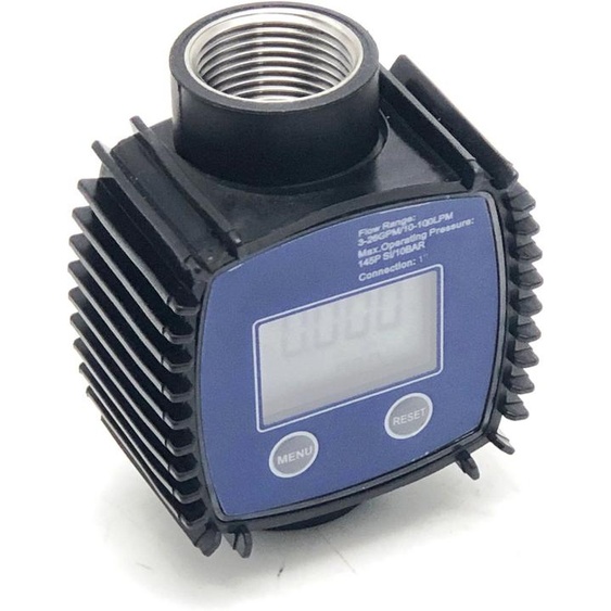 Bc-elec - NEFWM-01 Débitmètre numérique pour pompe de transfert de fluide Diesel, Kérosène, Eau, AdBlue® 10-100 l/min, 1, Compteur deau et liquide