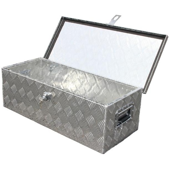 Bc-elec - NETTB-18 Boîte à outils ALU, Boîte de rangement Boîte de transport en aluminium pour véhicule 76x33x25cm 60 litres