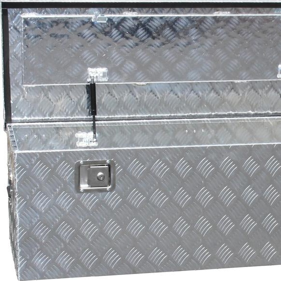 Bc-elec - NETTB-19 Boîte à outils ALU, boîte de rangement Boîte de transport en aluminium pour véhicules 124x40x38cm 180 litres