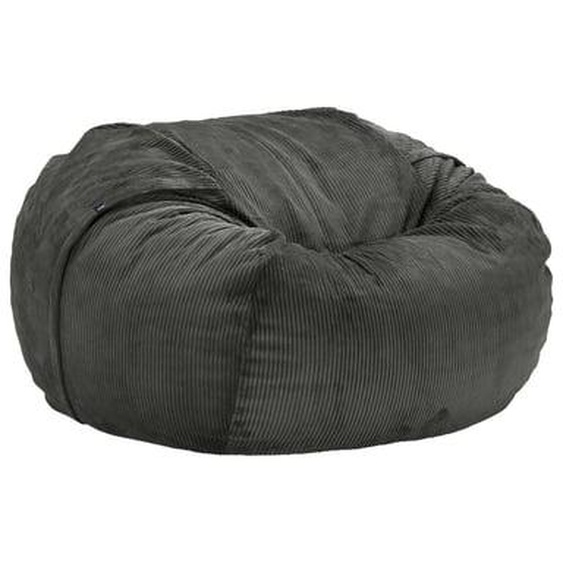 Beanbag Cord Velours - Cord Velours gris foncé - L