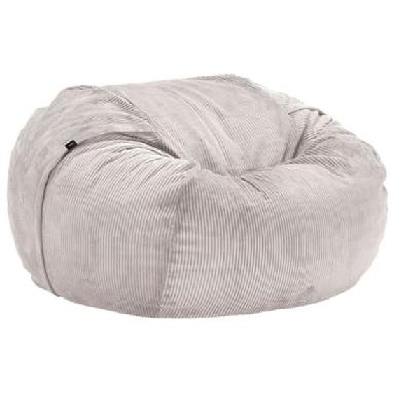 Beanbag Cord Velours - Cord Velours platinum - L